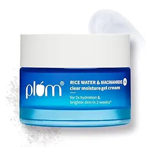 Plum 2% Niacinamide & Rice Water Superlight Gel Cream Moisturizer