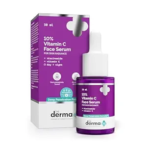 The Derma Co 10% Vitamin C Face Serum with 5% Niacinamide